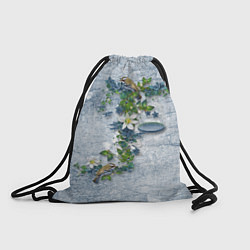 Рюкзак-мешок Синицы на ветке, цвет: 3D-принт