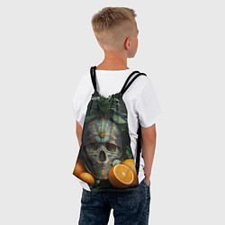 Рюкзак-мешок Убийца мандаринов, цвет: 3D-принт — фото 2