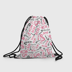 Рюкзак-мешок Сладкая жизнь в розовом цвете, цвет: 3D-принт