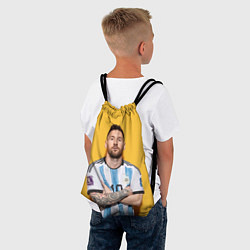 Рюкзак-мешок Lionel Messi 10, цвет: 3D-принт — фото 2