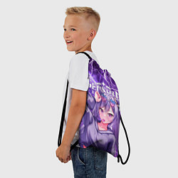 Рюкзак-мешок Кэ Цин на фоне молний, цвет: 3D-принт — фото 2