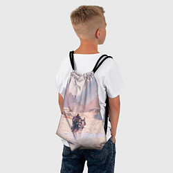 Рюкзак-мешок Horizon зима, цвет: 3D-принт — фото 2