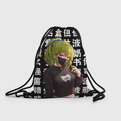 Рюкзак-мешок Куки Синобу - Геншин Импакт, цвет: 3D-принт