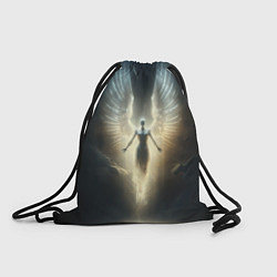 Рюкзак-мешок Парящая девушка ангел, цвет: 3D-принт