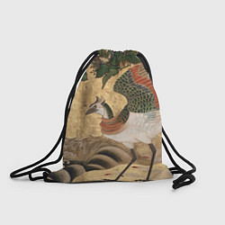 Рюкзак-мешок Сказочная птица, цвет: 3D-принт