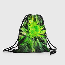 Мешок для обуви Fractal green explosion