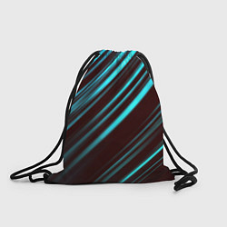 Рюкзак-мешок Stripes line neon color, цвет: 3D-принт