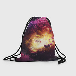 Рюкзак-мешок Теория взрыва, цвет: 3D-принт
