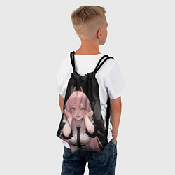 Рюкзак-мешок Человек-Бензопила: Пауэр, цвет: 3D-принт — фото 2