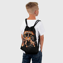 Рюкзак-мешок Metallica - метал-группа, цвет: 3D-принт — фото 2