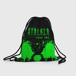 Рюкзак-мешок Stalker clear sky radiation, цвет: 3D-принт