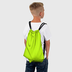 Рюкзак-мешок Лайм цвет: однотонный лаймовый, цвет: 3D-принт — фото 2
