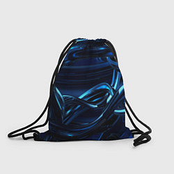 Рюкзак-мешок Фрактальный узор волны, цвет: 3D-принт