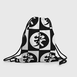 Рюкзак-мешок Японский иероглиф Баланс, цвет: 3D-принт