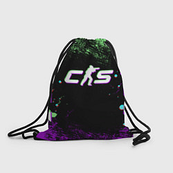 Рюкзак-мешок Counter Strike 2 - Neon, цвет: 3D-принт
