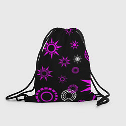 Рюкзак-мешок Калейдоскоп круги, цвет: 3D-принт
