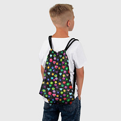 Рюкзак-мешок В смайликах, цвет: 3D-принт — фото 2