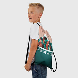 Рюкзак-мешок Венди, Диппер и Мейбл - Unbelievable, цвет: 3D-принт — фото 2
