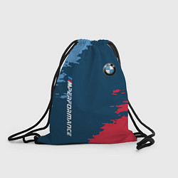 Рюкзак-мешок BMW m performance grunge, цвет: 3D-принт