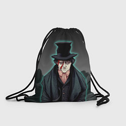 Рюкзак-мешок Бродяга в мятом цилиндре, цвет: 3D-принт