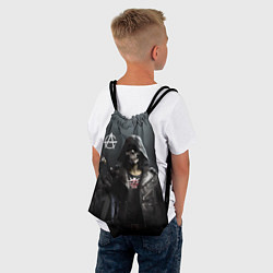 Рюкзак-мешок Зомби анархист, цвет: 3D-принт — фото 2