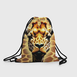 Рюкзак-мешок Жирафа, цвет: 3D-принт