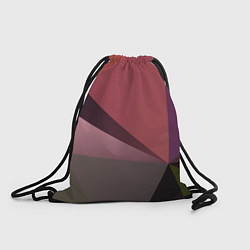 Рюкзак-мешок Разные треугольники и геометрия, цвет: 3D-принт