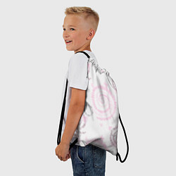 Рюкзак-мешок Тай дай пудровый, цвет: 3D-принт — фото 2