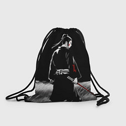 Рюкзак-мешок В поле одинокий воин, цвет: 3D-принт