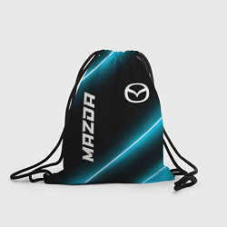 Рюкзак-мешок Mazda неоновые лампы, цвет: 3D-принт