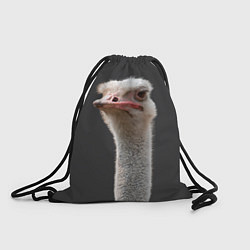 Рюкзак-мешок Голова страуса, цвет: 3D-принт