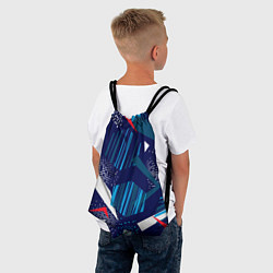 Рюкзак-мешок Текстурный грандж, цвет: 3D-принт — фото 2