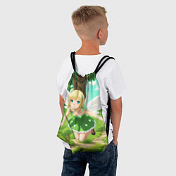 Рюкзак-мешок Лесная феечка, цвет: 3D-принт — фото 2