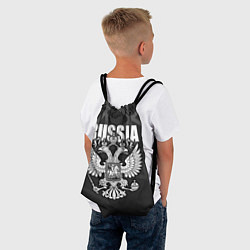 Рюкзак-мешок Russia - герб РФ, цвет: 3D-принт — фото 2