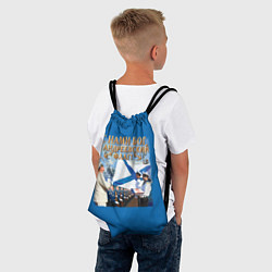 Рюкзак-мешок С нами Бог и Андреевский флаг, цвет: 3D-принт — фото 2