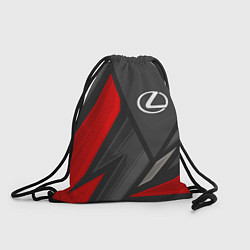 Рюкзак-мешок Lexus sports racing, цвет: 3D-принт