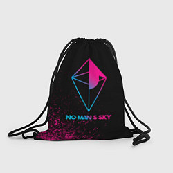 Рюкзак-мешок No Mans Sky - neon gradient, цвет: 3D-принт