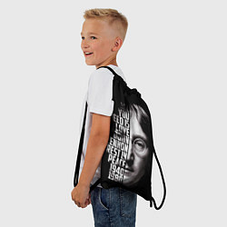 Рюкзак-мешок Джон Леннон легенда, цвет: 3D-принт — фото 2