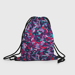 Рюкзак-мешок Яркий орнамент, цвет: 3D-принт
