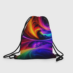Рюкзак-мешок Неоновая краска, цвет: 3D-принт