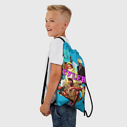 Рюкзак-мешок Tyler, The Creator Collage, цвет: 3D-принт — фото 2