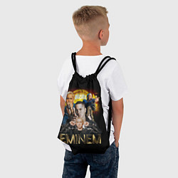Рюкзак-мешок Eminem, Marshall Mathers, цвет: 3D-принт — фото 2