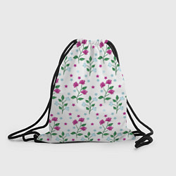 Рюкзак-мешок Stars flowers, цвет: 3D-принт