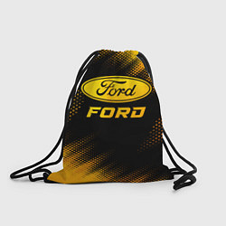Рюкзак-мешок Ford - gold gradient, цвет: 3D-принт
