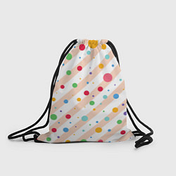 Рюкзак-мешок Color circles, цвет: 3D-принт
