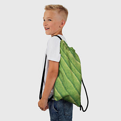 Рюкзак-мешок Травяной паттерн, цвет: 3D-принт — фото 2