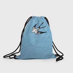 Рюкзак-мешок Ласточка Суми-ё, цвет: 3D-принт