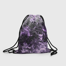 Рюкзак-мешок Текстура - Lilac smoke, цвет: 3D-принт
