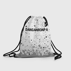 Рюкзак-мешок Danganronpa glitch на светлом фоне: символ сверху, цвет: 3D-принт