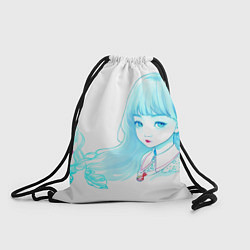 Рюкзак-мешок Kawaii girl, цвет: 3D-принт
